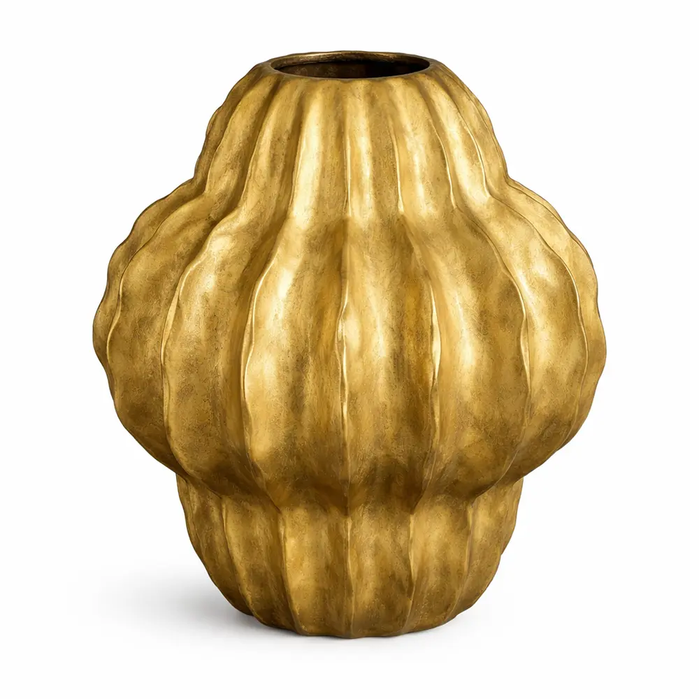 Vase Rillen