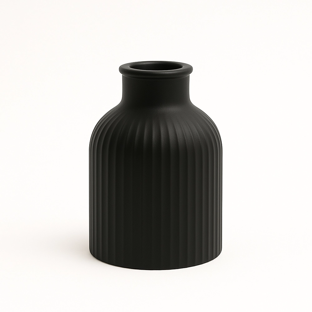 Vase Minimalistisch Schwarz