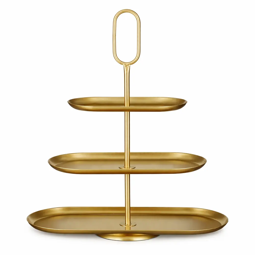 Servier Etagere Gold