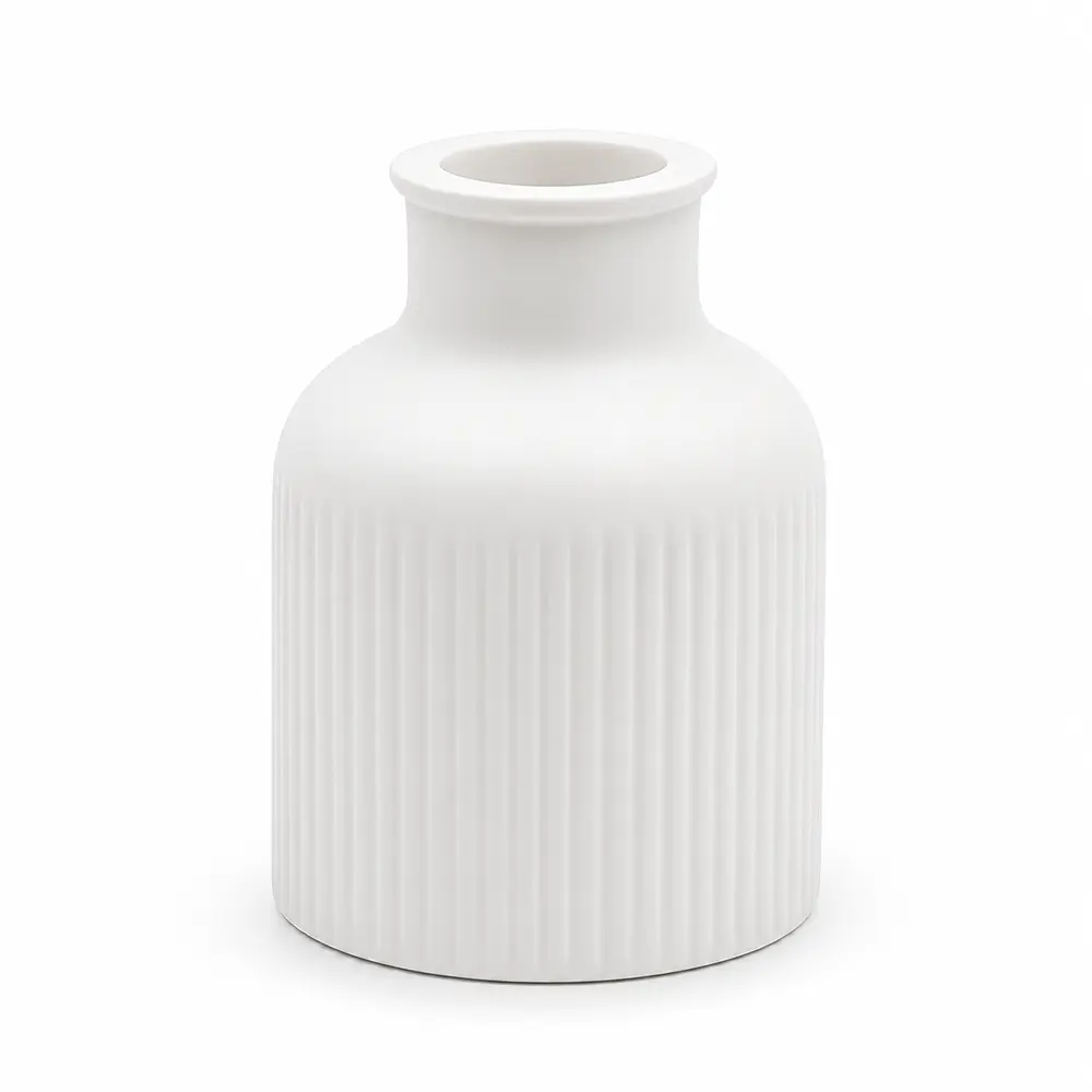 Vase Minimalistisch Weiß