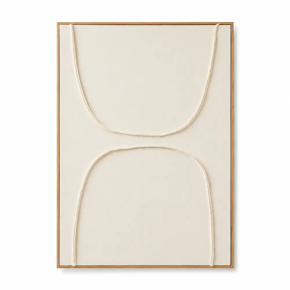 Wandbild Halbkreise 70x50cm