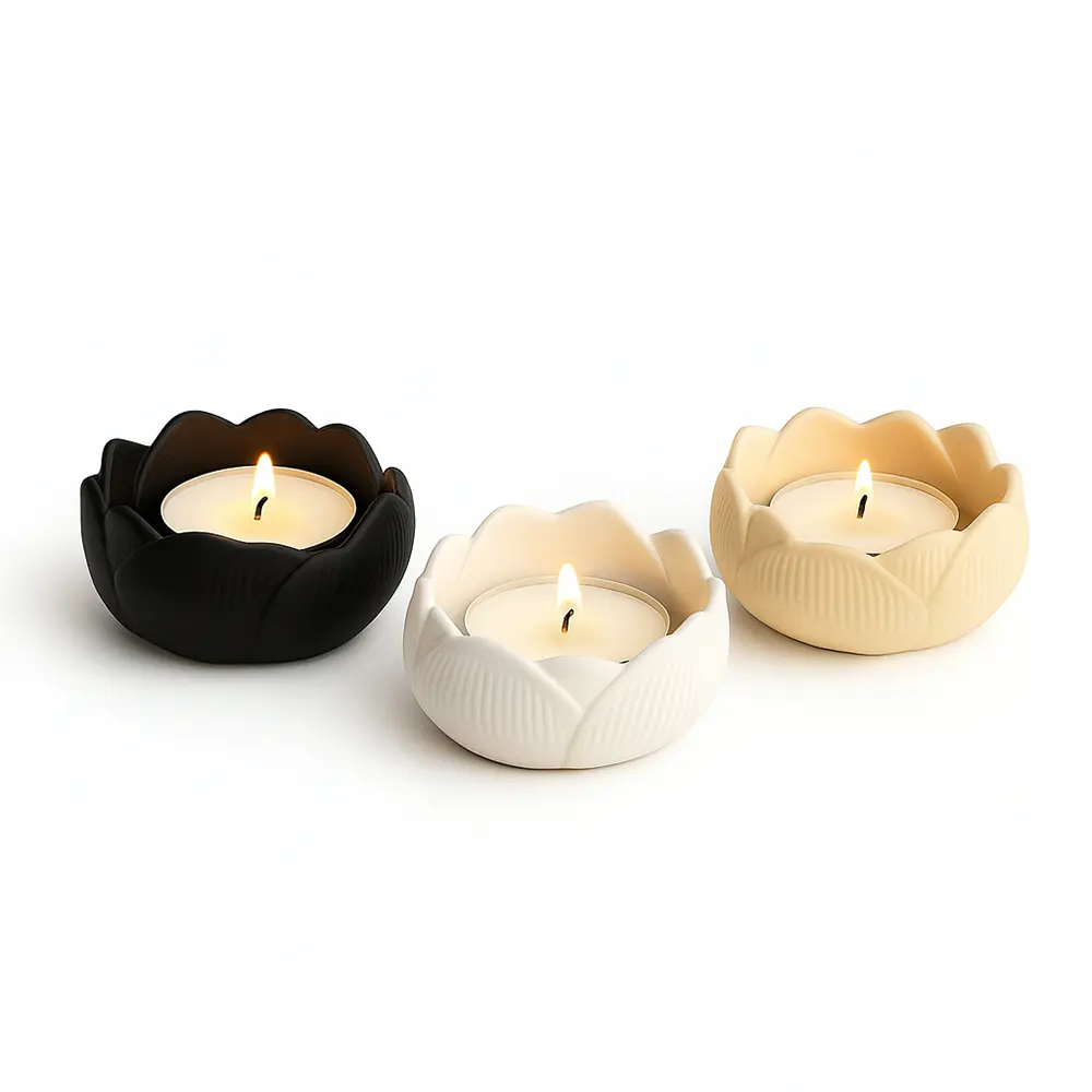 Teelichthalter Lotusblüte featured image