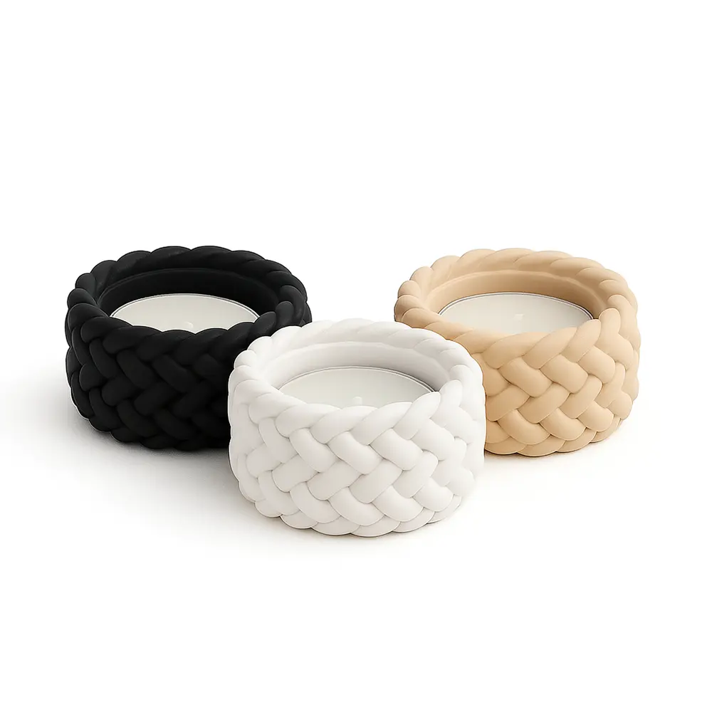 Teelichthalter Wolloptik featured image