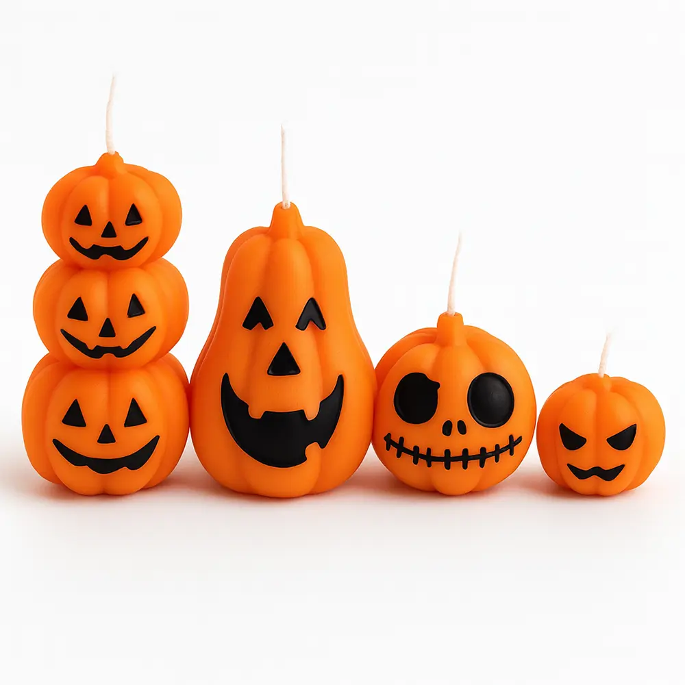 Kürbis Kerzen Set featured image