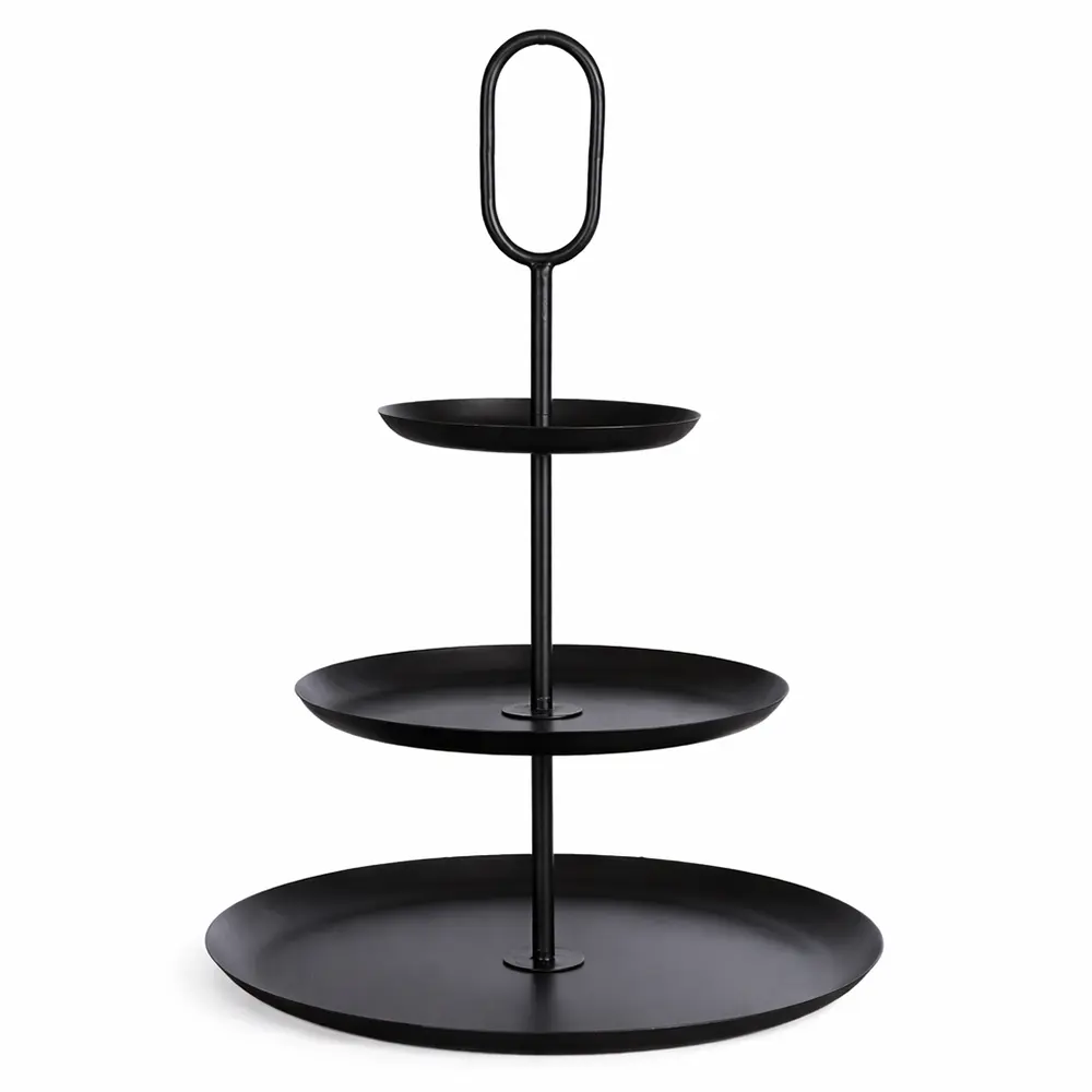 Tablett Rama Schwarz Rund featured image